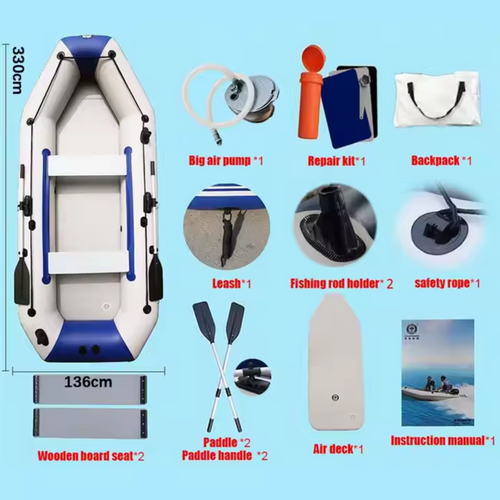 BlueHarbor TwinDeck Expedition Raft